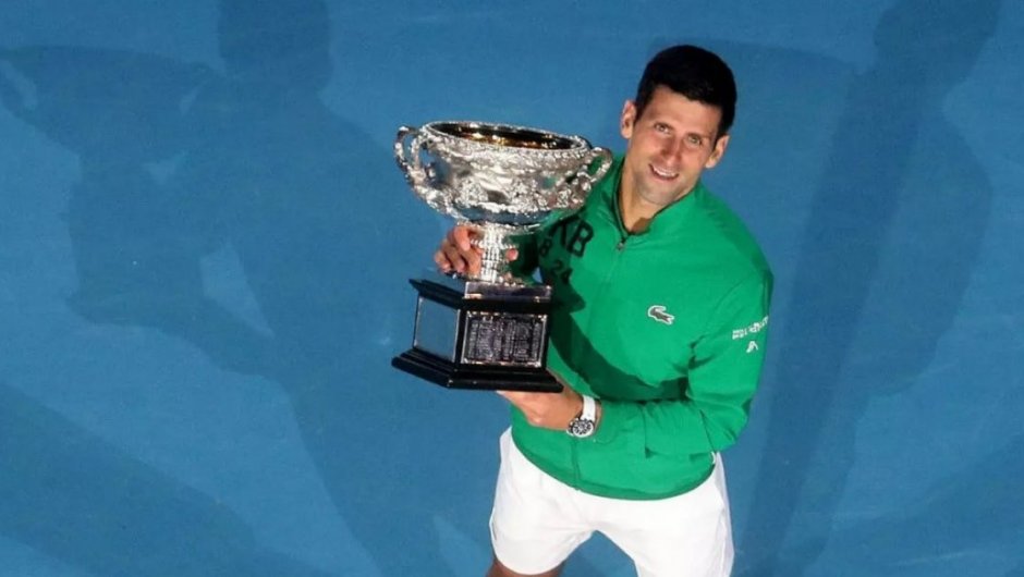 Novak Djokovic campeón del Australia Open 2020 (foto: EFE)