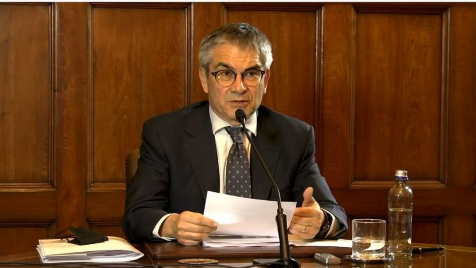 Mario Marcel, presidente del Banco Central. 